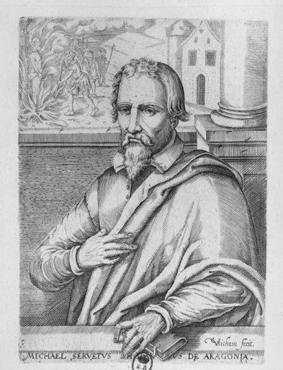 Michael Servetus (1511-53) by Christoffel van the Elder Sichem